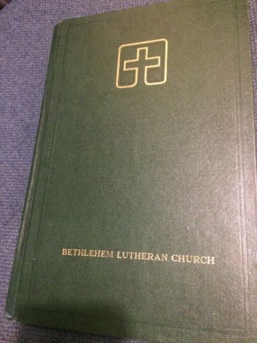 Lutheran Book Of Worship Third Printing December 1978