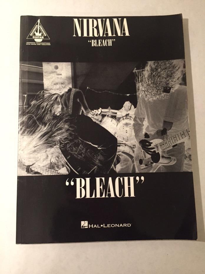 NIRVANA BLEACH GUITAR TABLATURE SONGBOOK GUITAR TAB  USED