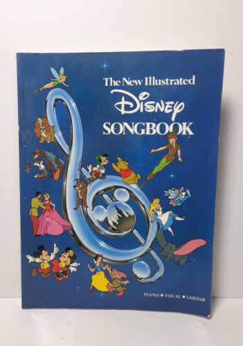 The New Illustrated Disney Songbook (1986, Paperback, Sheet music)