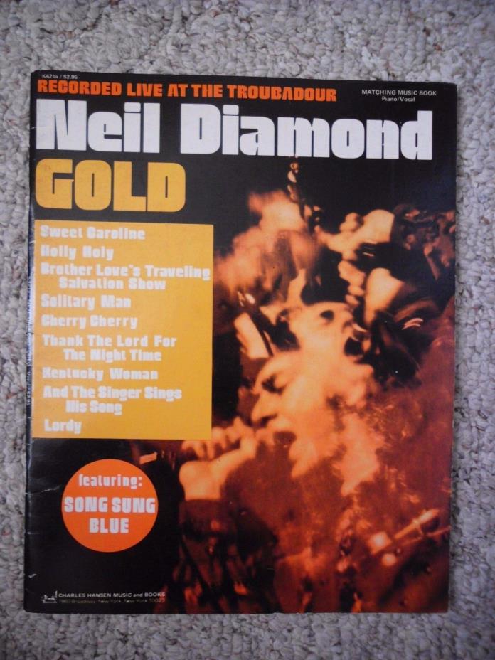 Neil Diamond Live- Recorded Live at the Troubador