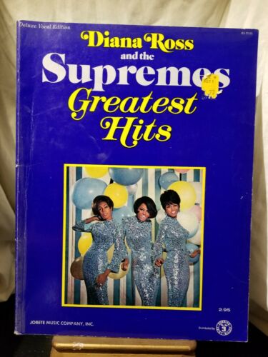 Diana Ross and the Supremes Greatest Hits 1968 song book sheet music