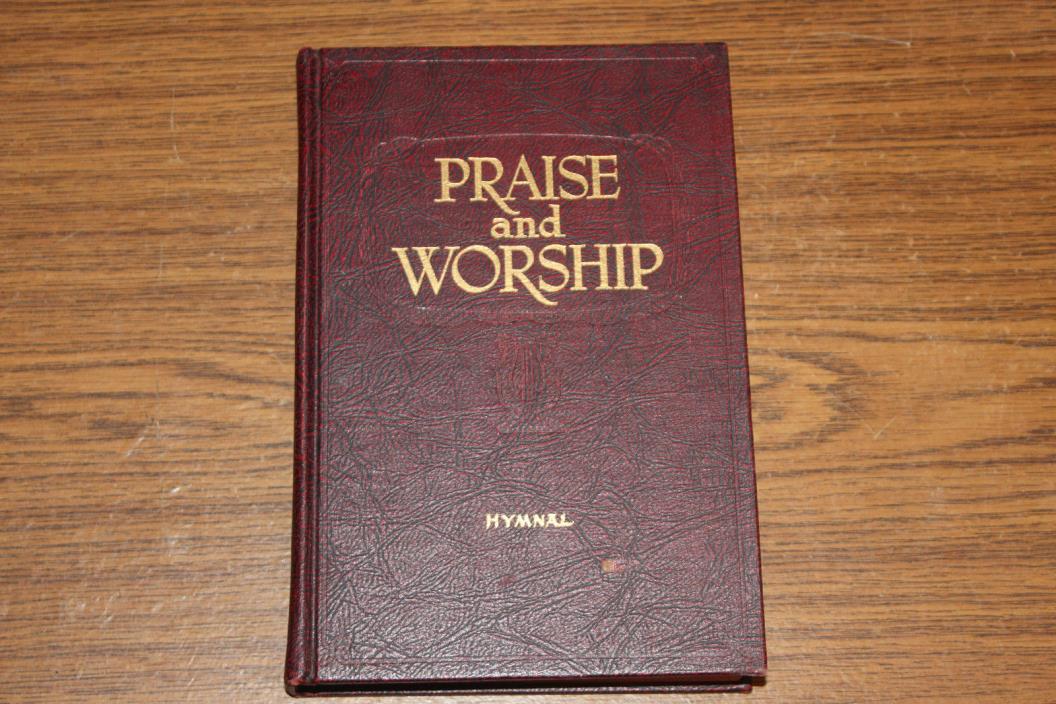 Praise and Worship Hymnal, Songbook. Lillenas Publishing. Maroon hardcover