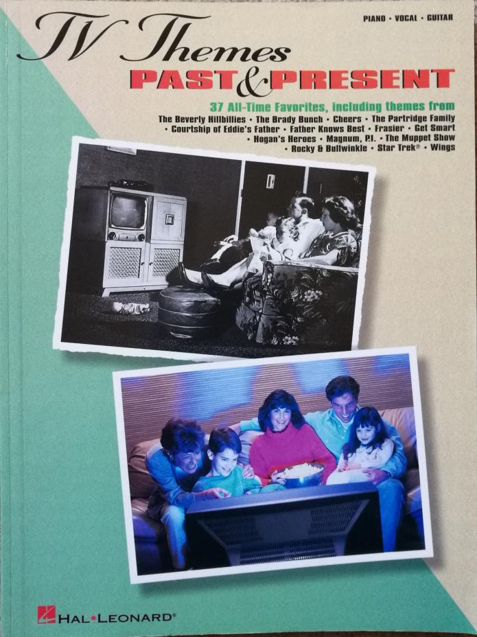 TV Themes Past and Present - Piano, Vocal, Guitar Songbook