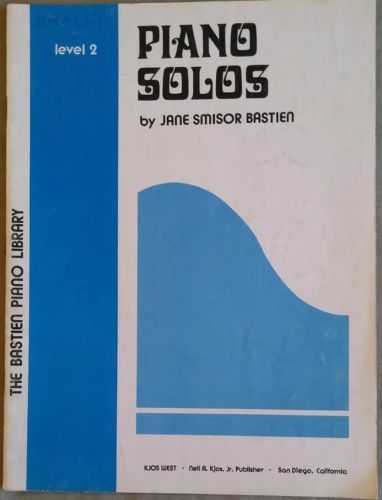 The Bastien Piano Library, Piano Solos Level 2. Copyright 1976