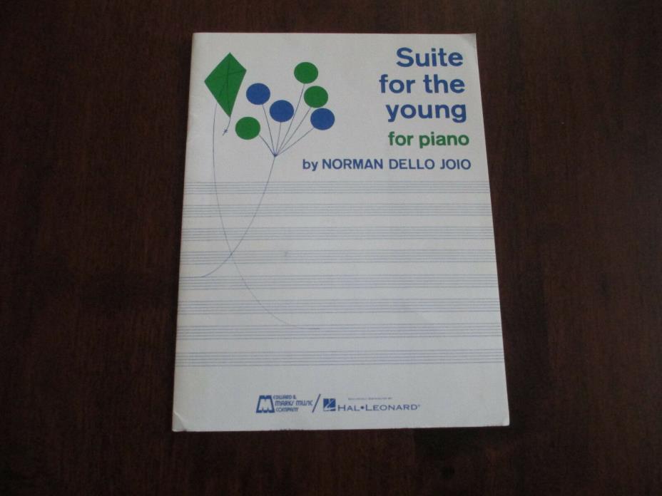SUITE for the YOUNG for PIANO - HAL LEONARD - STUDENT LESSON BOOK - DELLO JOIO