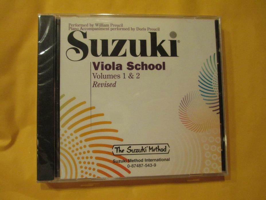 SUZUKI VILOA SCHOOL CD / COMPACT DISK - Volume 1 and 2 Revised edition