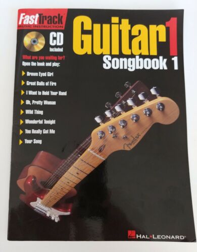 Guitar 1 Songbook, fast track music inst., Hal Leonard (1997,PB) Sheet music CD