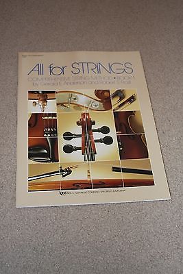 All For Strings Piano Accompaniment Book 1