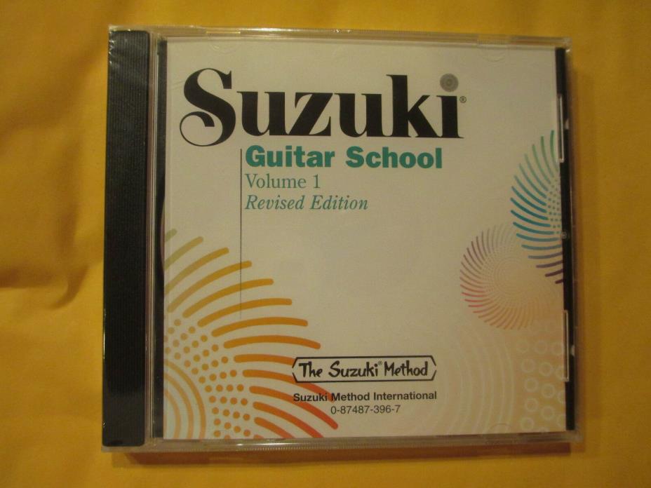 SUZUKI GUITAR SCHOOL CD / COMPACT DISK - Volume 1 Revised edition