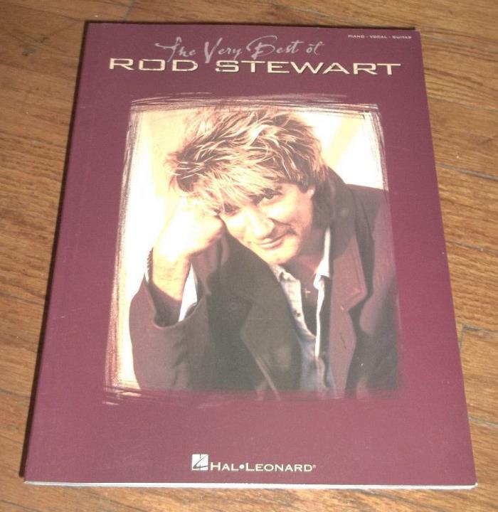 THE VERY BEST OF ROD STEWART SONG BOOK Hal Leonard piano vocal guitar 16 titles