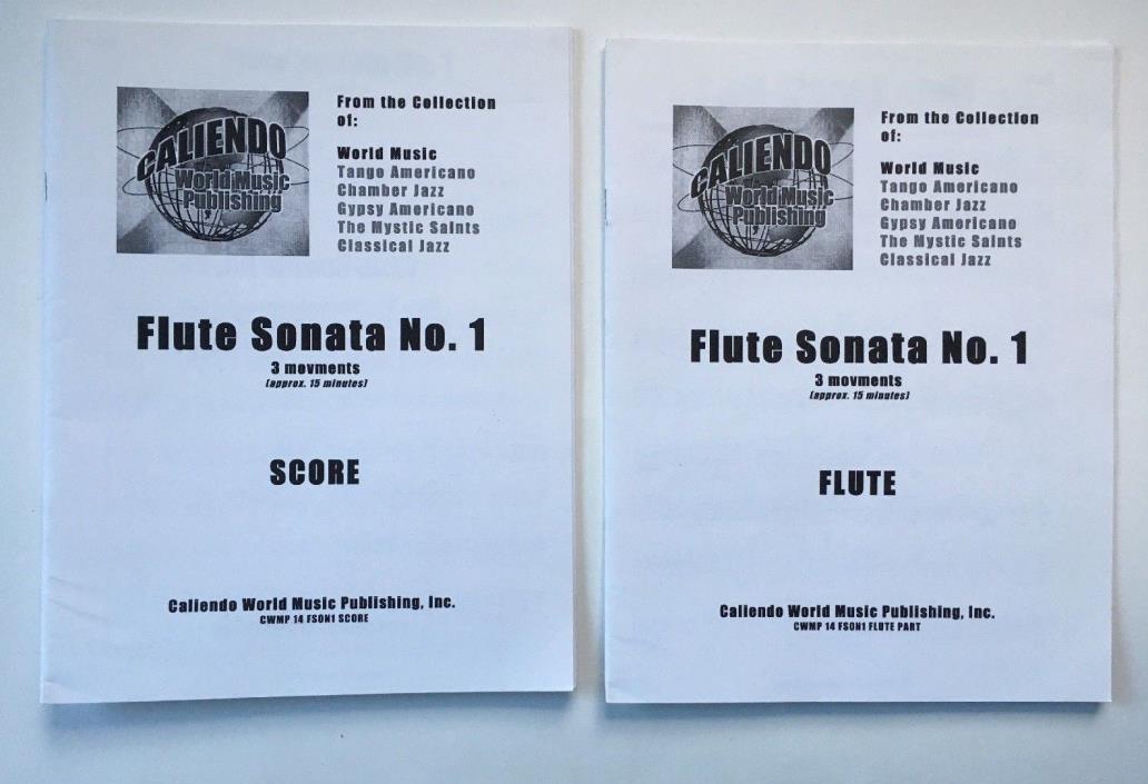 Flute Sonata No. ! Christopher Caliendo Sheet music