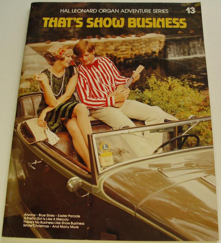Hal Leonard Organ Adventure Series - That's Show Business - # 13