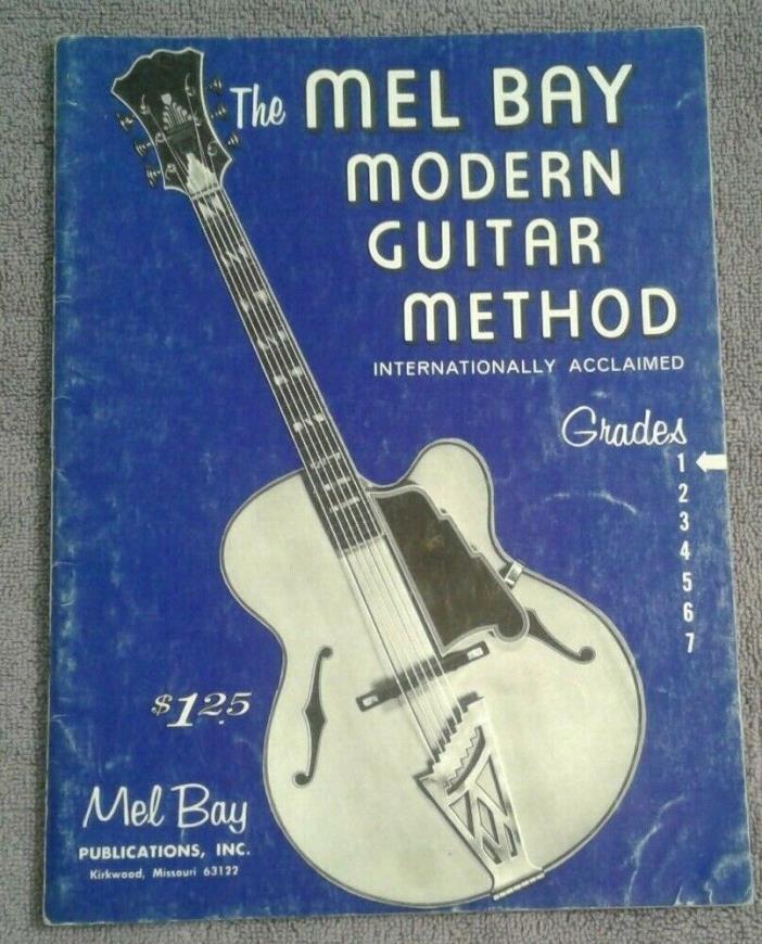 Mel Bay Modern Guitar Method Grade 1 Lesson Book Vintage 1966