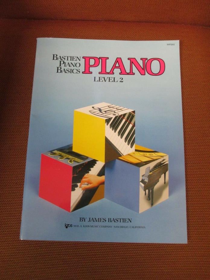 BASTIEN PIANO BASICS - LEVEL 2 - STUDENT LESSON BOOK $6.95 COVER