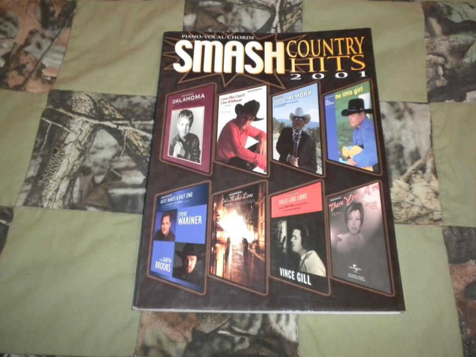 Smash County Hits 2001 (Guitar/Piano/Voice) Soft Cover
