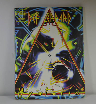 Def Leppard Hysteria Songbook GUITAR / VOCAL Paperback