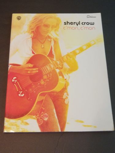 Used Good ConditionSheryl Crow C'mon C'Mon Guitar Tab Songbook Sheet Music