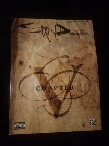 Staind Chapter V tab tablature book Baritone + standard guitar tabs song book