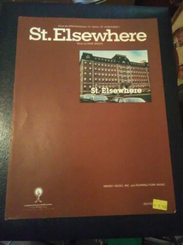 St Elsewhere TV Show Theme & Fame Motion Picture Movie Sheet Music LOT 80's Rare