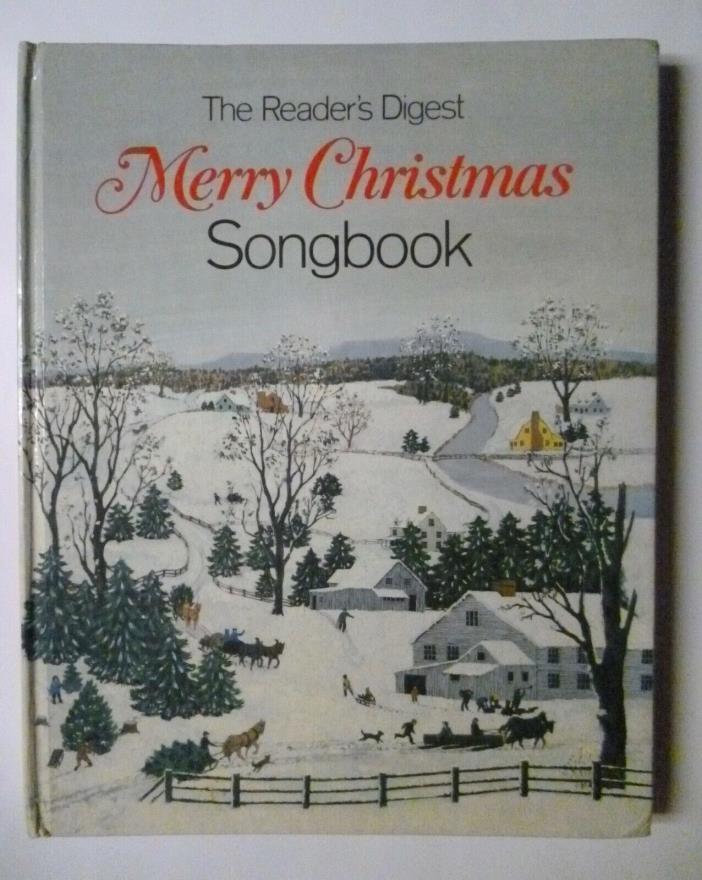 1st edition 1st printing Reader's Digest Merry Christmas Songbook 110 songs 1981