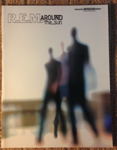 R.E.M. AROUND THE SUN Guitar Tab Songbook piano/vocal/guitar REM 2005