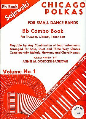 Chicago Polkas - Combo Book Volume 1 Bb parts - Sajewski Publishers 1953