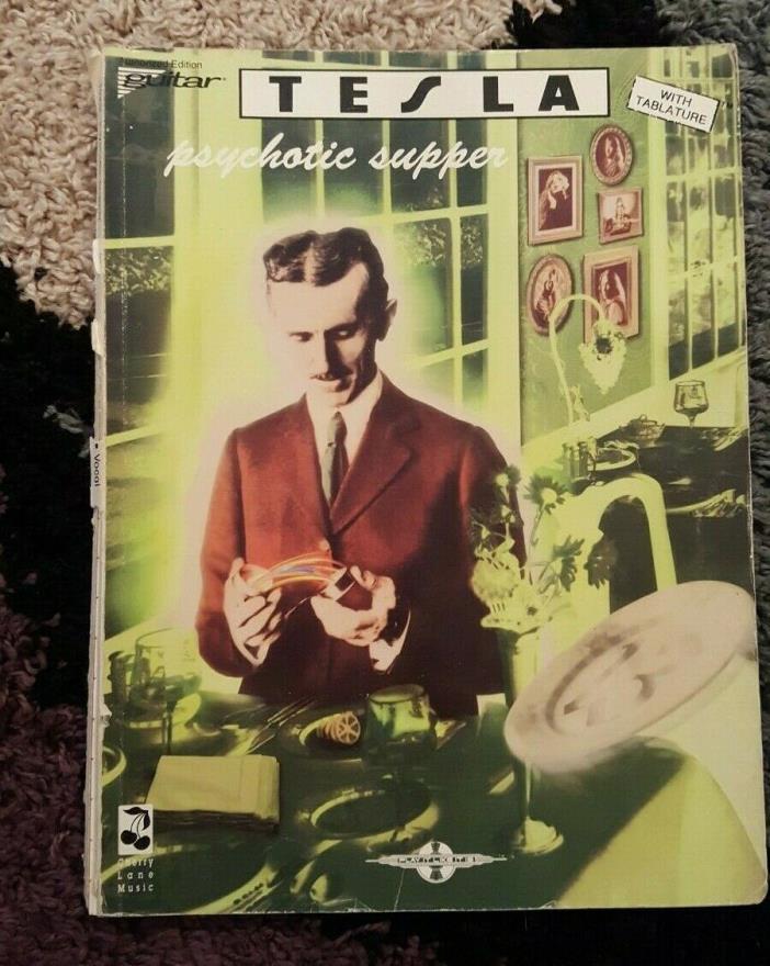 Tesla Psychotic Supper Guitar Tab Book (Cherry Lane)