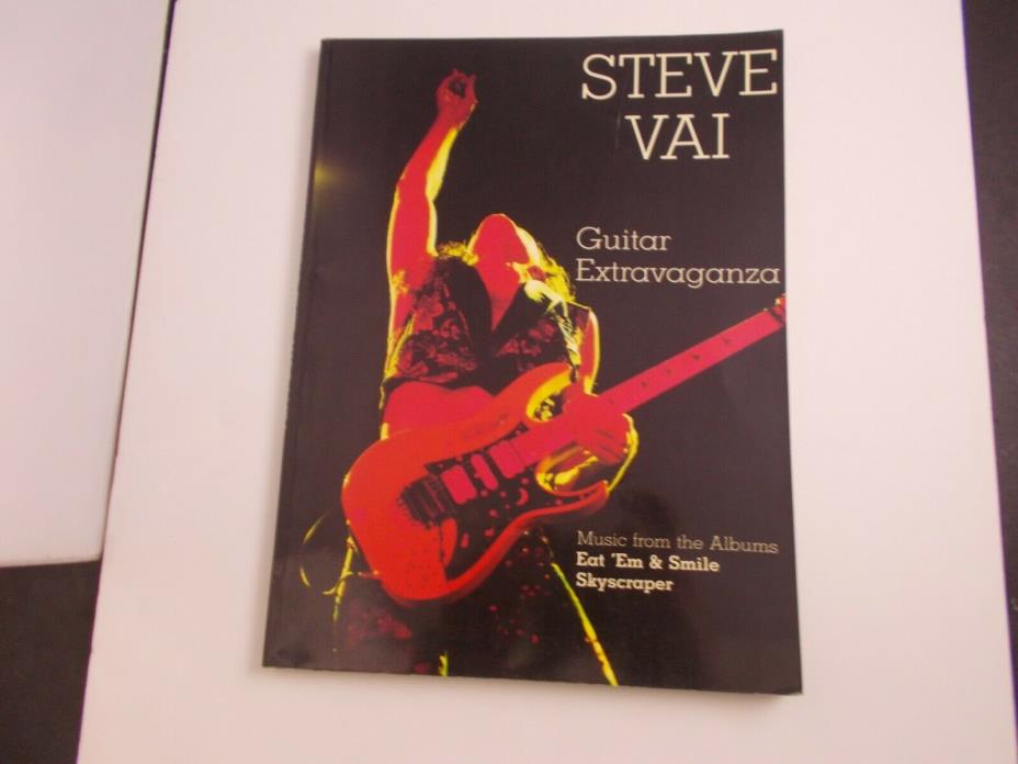 *        STEVE VAI -GUITAR EXTRAVAGANZA  vintage SONGBOOK