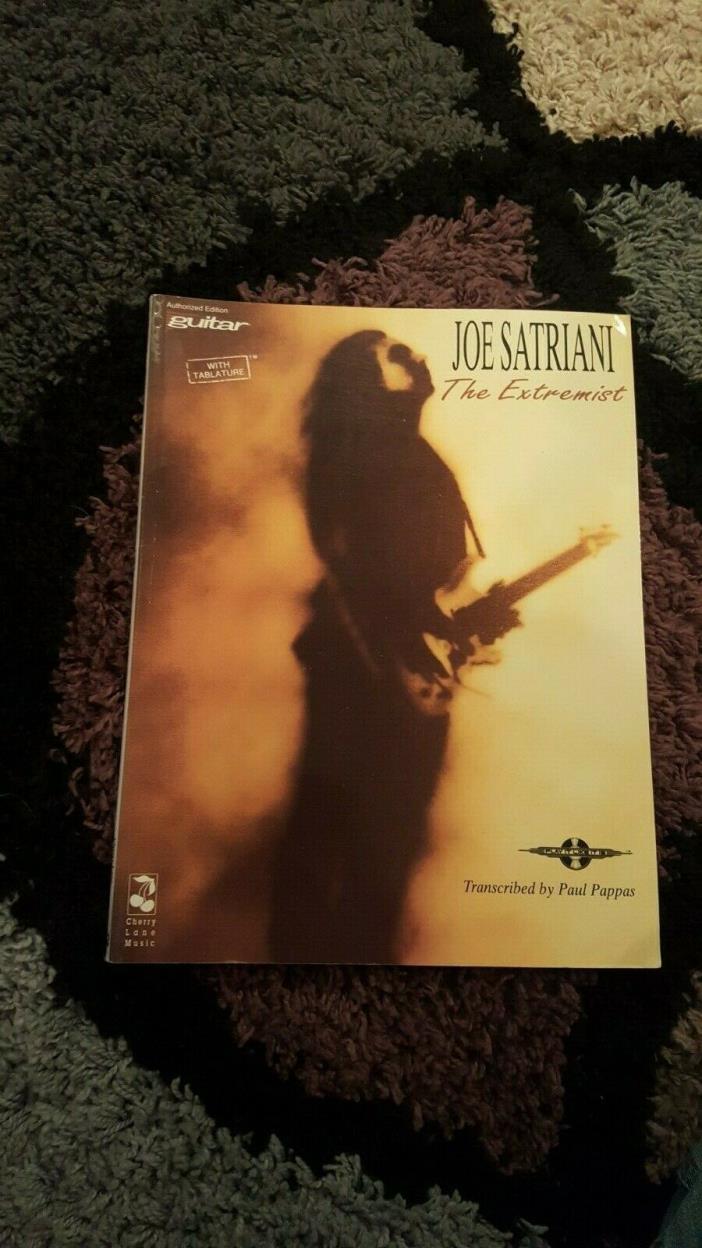 Joe Satriani The Extremist Guitar Tab Book (Cherry Lane)