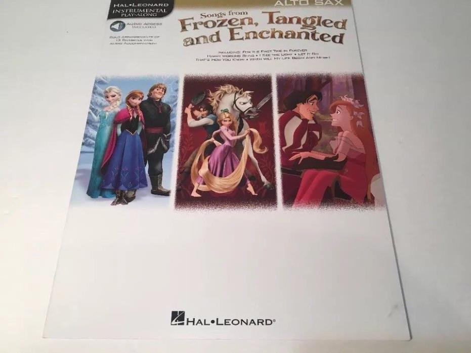 Songs from Frozen, Tangled and Enchanted: Alto Sax Instrumental Play-A-Long