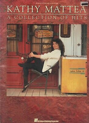 Kathy Mattea A Collection Of Hits Music Book Guitar Vocal Piano Tab