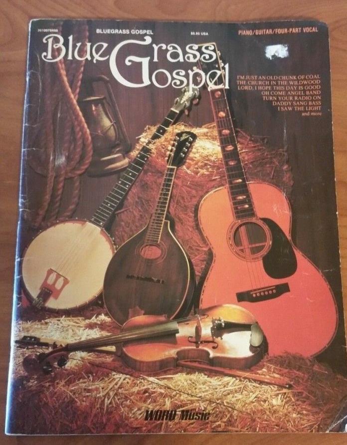 Blue Grass Gospel Sheet Music Piano Vocal Guitar Songbook