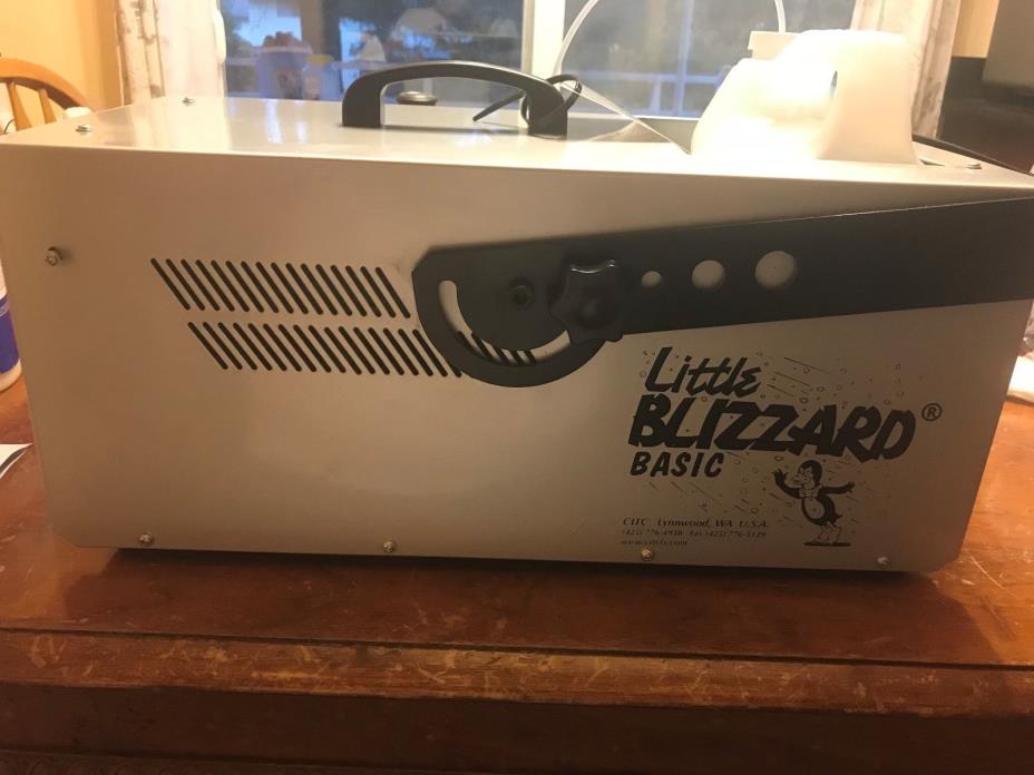 Little Blizzard Basic effects making machine
