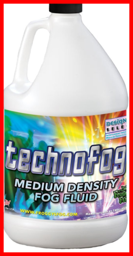 Techno Fog DJ Party Club & Mix Premium Quality Juice 1 Gal Perfect Dens Gallon