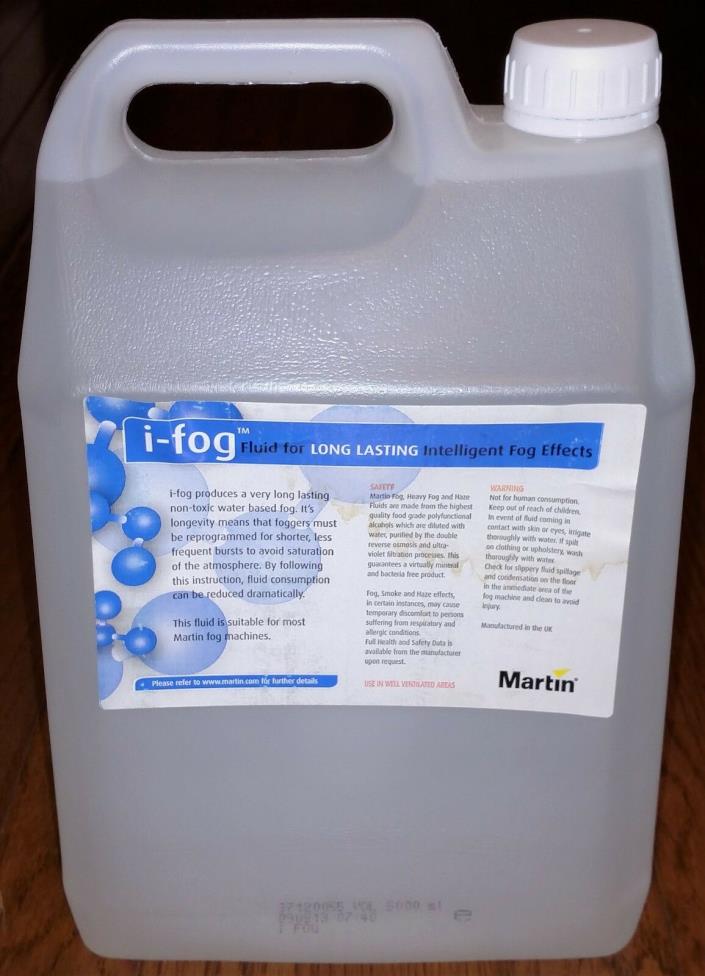 Jem Martin i-fog Long Lasting Fog Fluid 5 Liter Jug