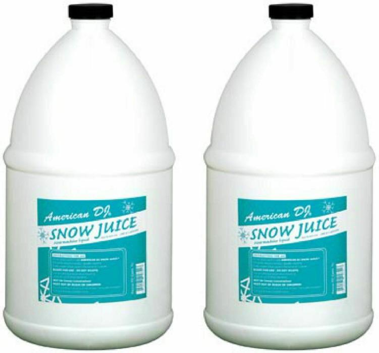 ADJ Snow Fluid Lot Of Two , 1 Gallon Jugs