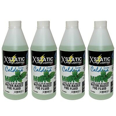 XStatic FJQ-M Caldera Series Mint Scented Water-Based Fog Juice 4 Liters