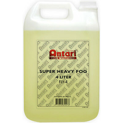 Antari FLY-4 4L Container of Water-Based Super Heavy Long Lasting Fog Fluid