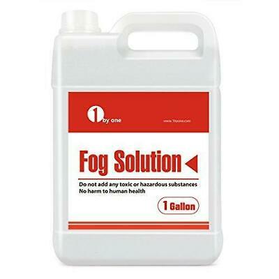 1byone 1 Gallon Fog Juice Fluid for Water Based Fog Machines.