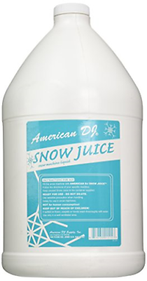American Dj Snow Juice Gallon Sized Water Based Snow Fluid
