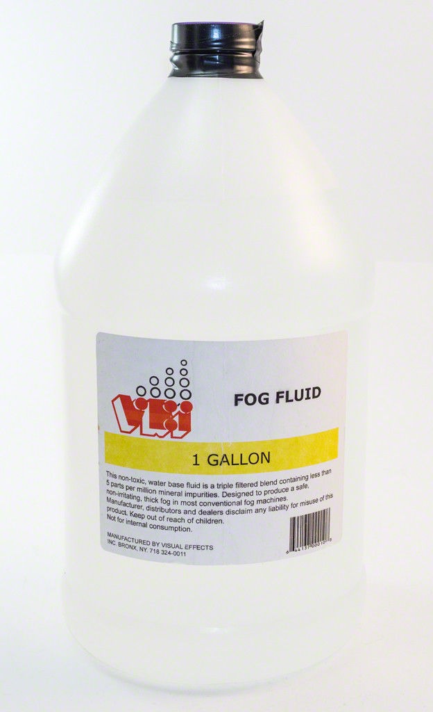 1 Gallon Fog Juice, Neutral Scent, Water Based Fluid, Visual Effects VEI, New!
