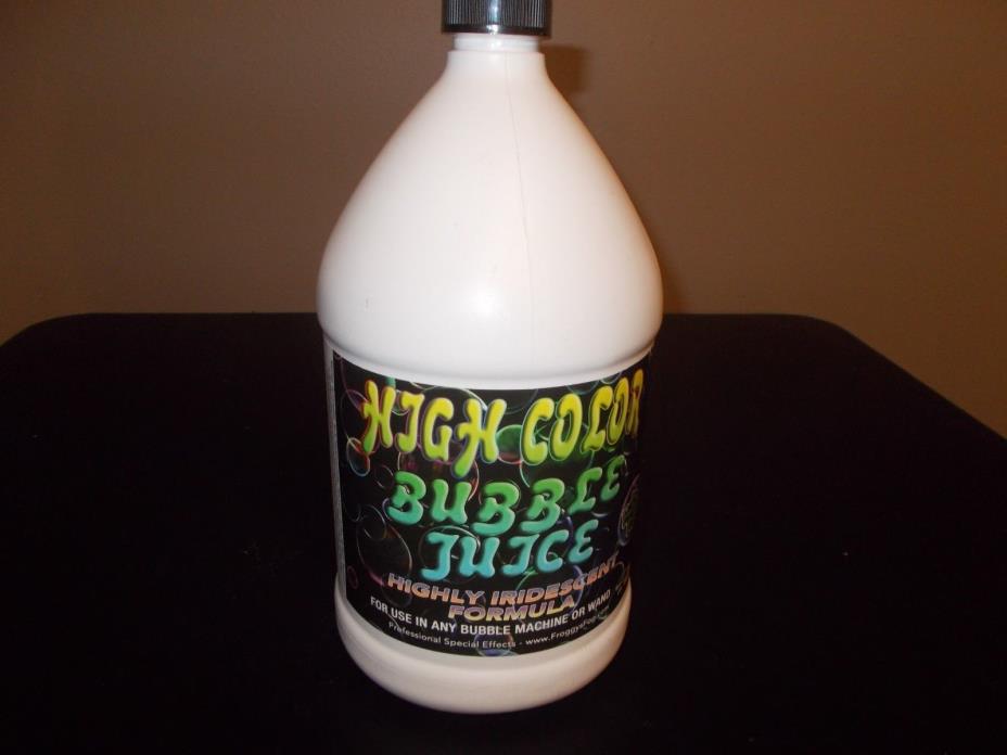 FROGGY'S FOG HIGH COLOR BUBBLE JUICE - STRONG LONG-LASTING IRIDESCENT BUBBLES