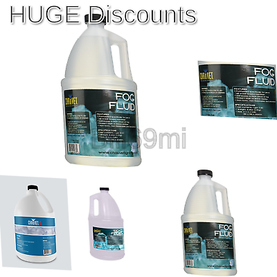 CHAUVET DJ FJ-U Fog Fluid, 1 Gallon, CLEAR 1-Gallon Standard