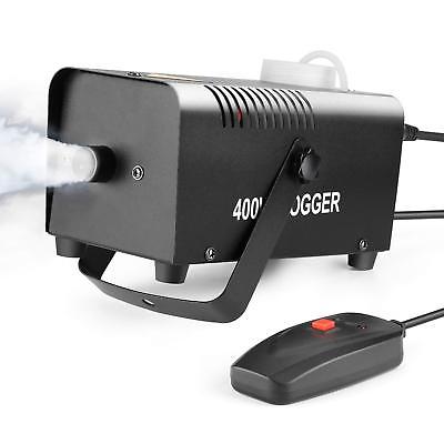 Fog Machine,400W Portable Durable Smoke Wired Remote Control for Wedding,Parties