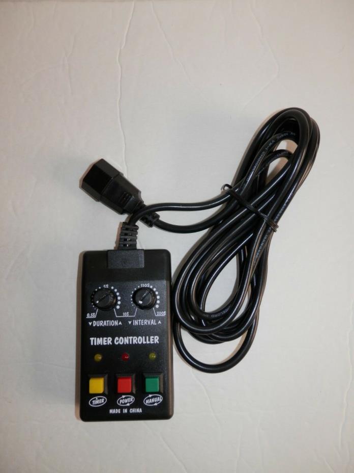 Fog Machine Timer SVI Seasonal Visions International Duration Interval