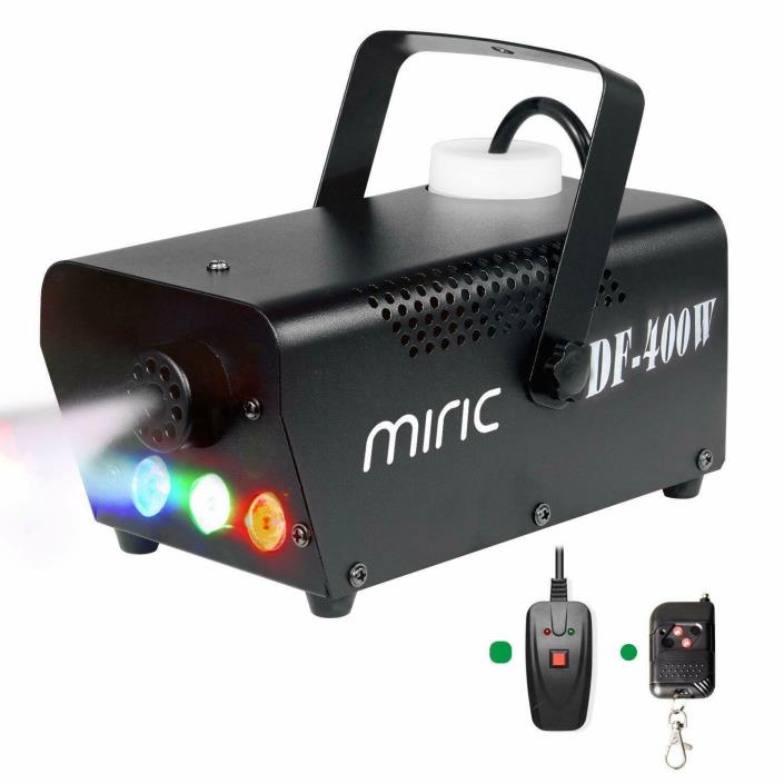 Professional 400w Fog Machine with LED Lights