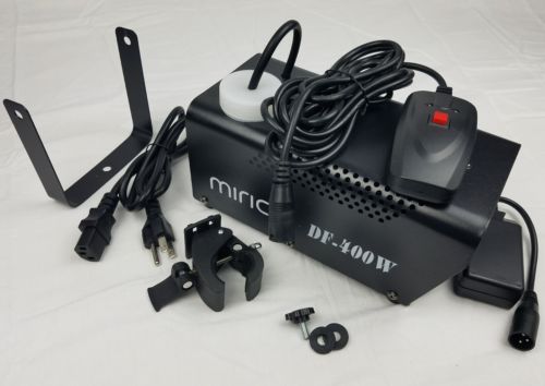 Miric Fog Machine with Wired and Wireless remote control 400W Portable Smoke