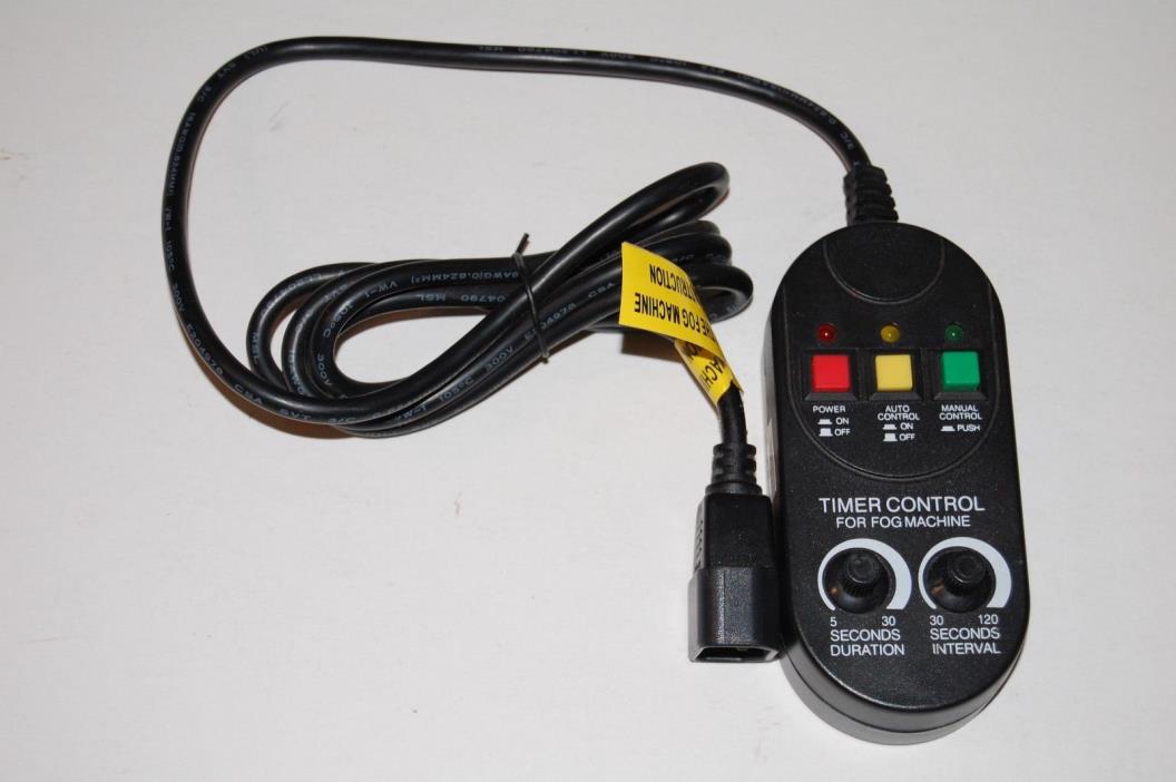 Timer Control for Fog Machine - Model 25254 - Fast Shipping
