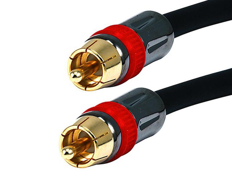 Coaxial Audio/Video RCA - RG6/U 75ohm (for S/PDIF,Digital Coax,Subwoofer, etc)