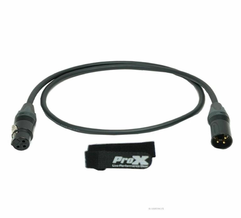 High Performance 2 Ft. 3 Pin DMX Cable